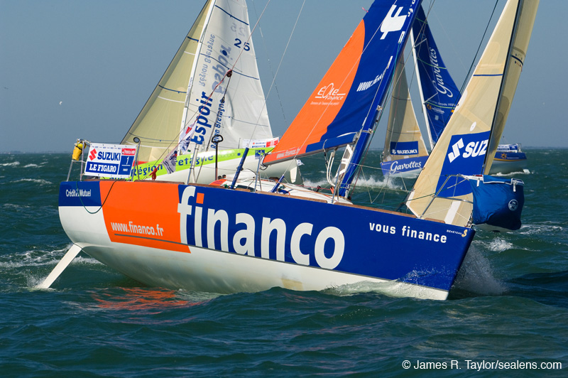 Nicolas Troussel, Financo, Prologue La Rochelle, Figaro 2008